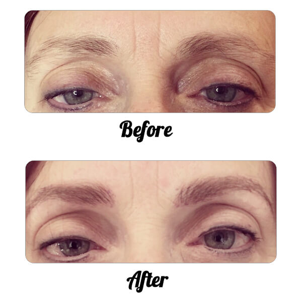 Micro-Blading: Eyebrows are looking fuller and have better color distribution after this treatment